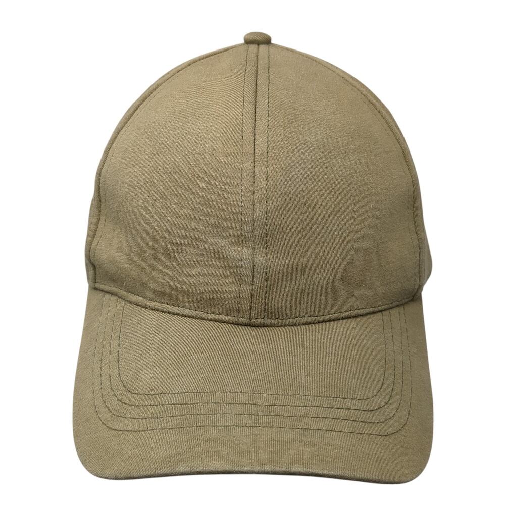 Free Press Strapback Baseball Cap Green One Size Adjustable 6 Panel Blank